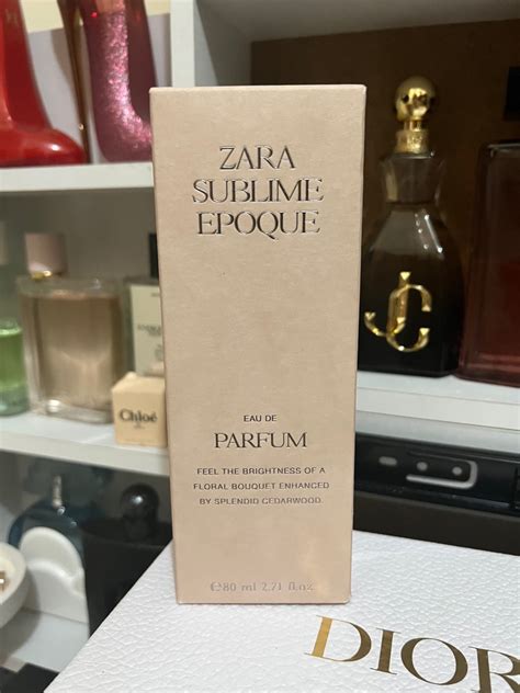 zara dupe for miss dior|zara sublime epoque dupe.